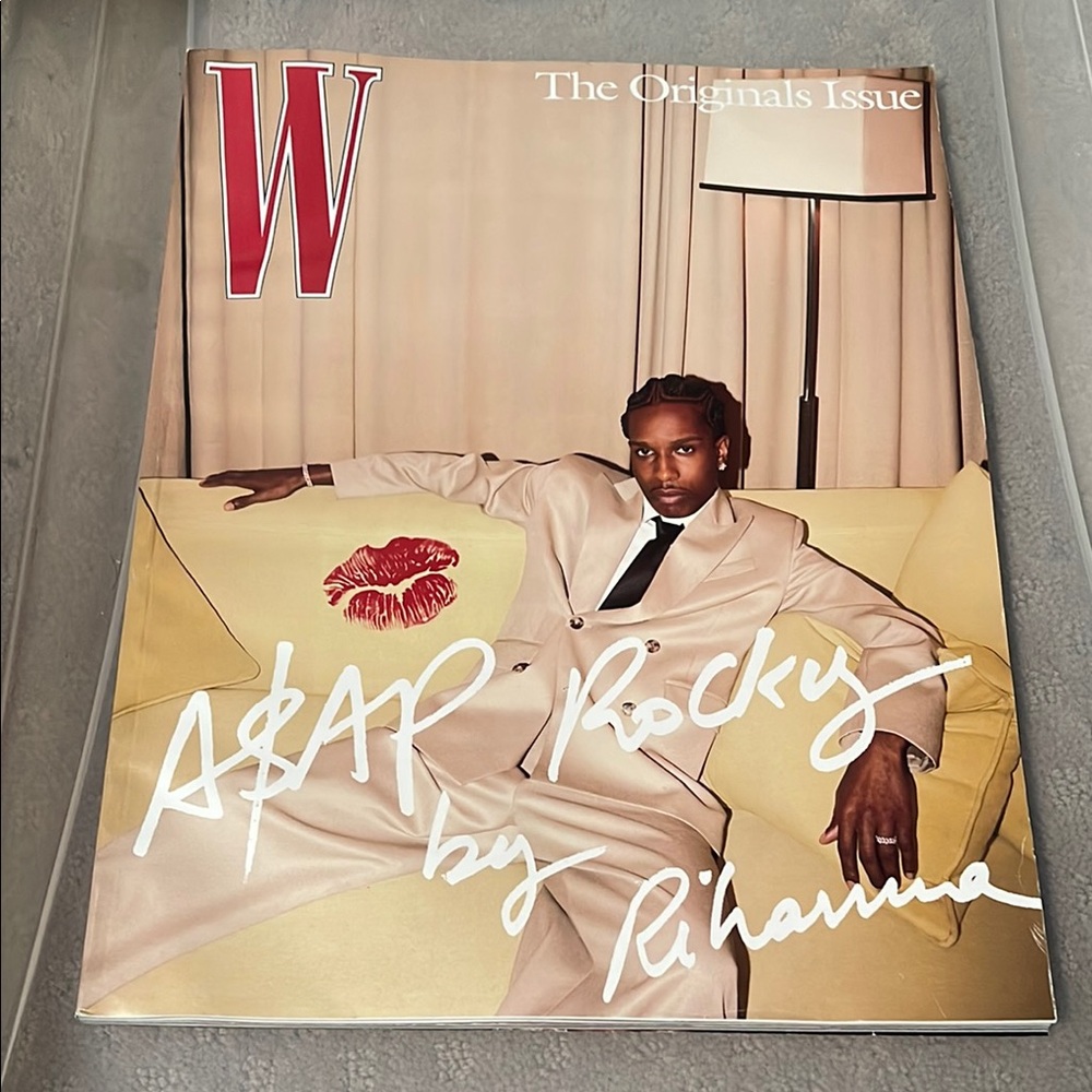 W THE ORIGINALS ISSUE VOLUME FIVE 2024 A$AP ROCKY BY RIHANNA